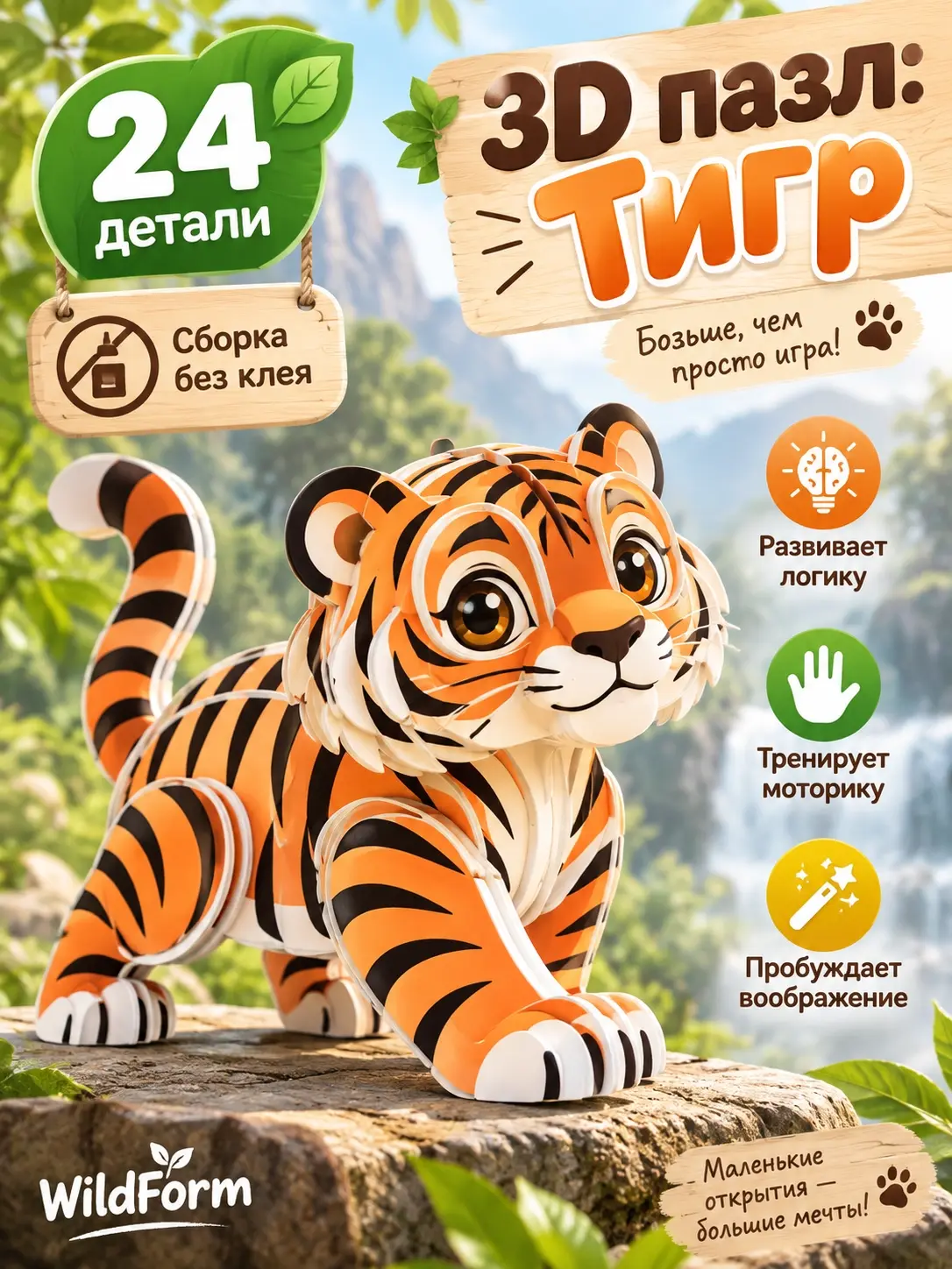 Дизайн обложки карточки хобби для Wildberries
